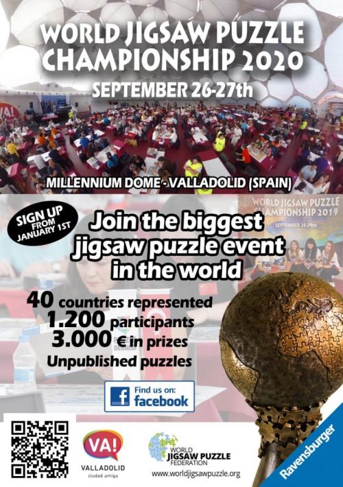 World Jigsaw Puzzle Championship 2020 Cronicas Puzzleras