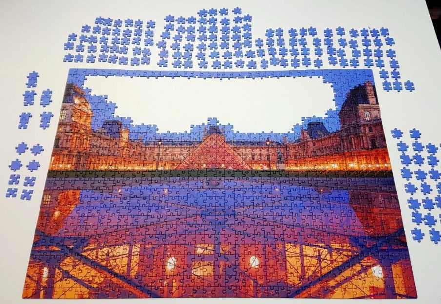 Clementoni - Louvre - 1000 pieces