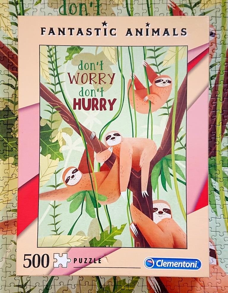 Clementoni - Fantastic Animals - Don&#039;t Worry 500 pieces