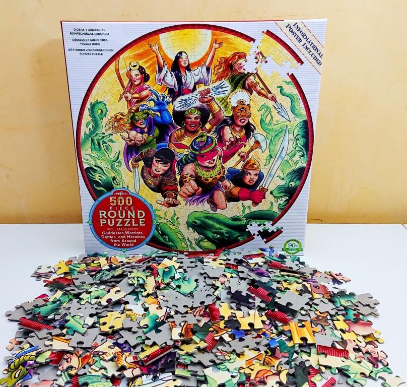 eeBoo - Goddesses, Warriors, Deities, and Heroines from Around the World - 500 pieces