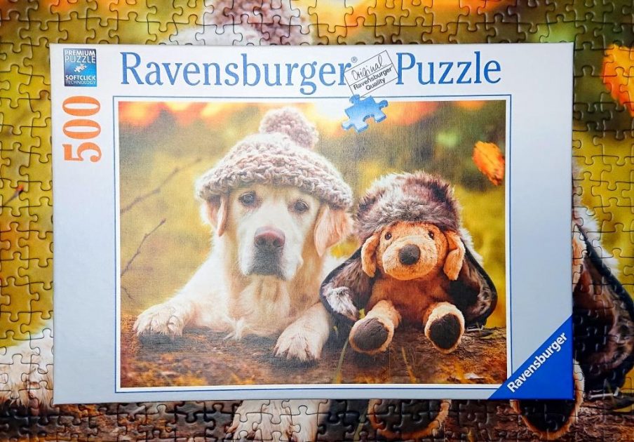 Puzzle Ravensburger - Winter Labrador - 500 pieces