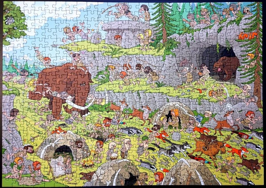 Puzzle Jumbo - Stone Age - 500 pieces