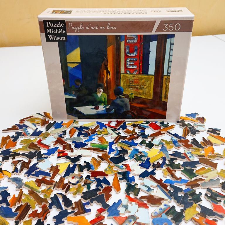 Puzzle Michele Wilson - Edward Hopper - Chop Suey - 350 pieces