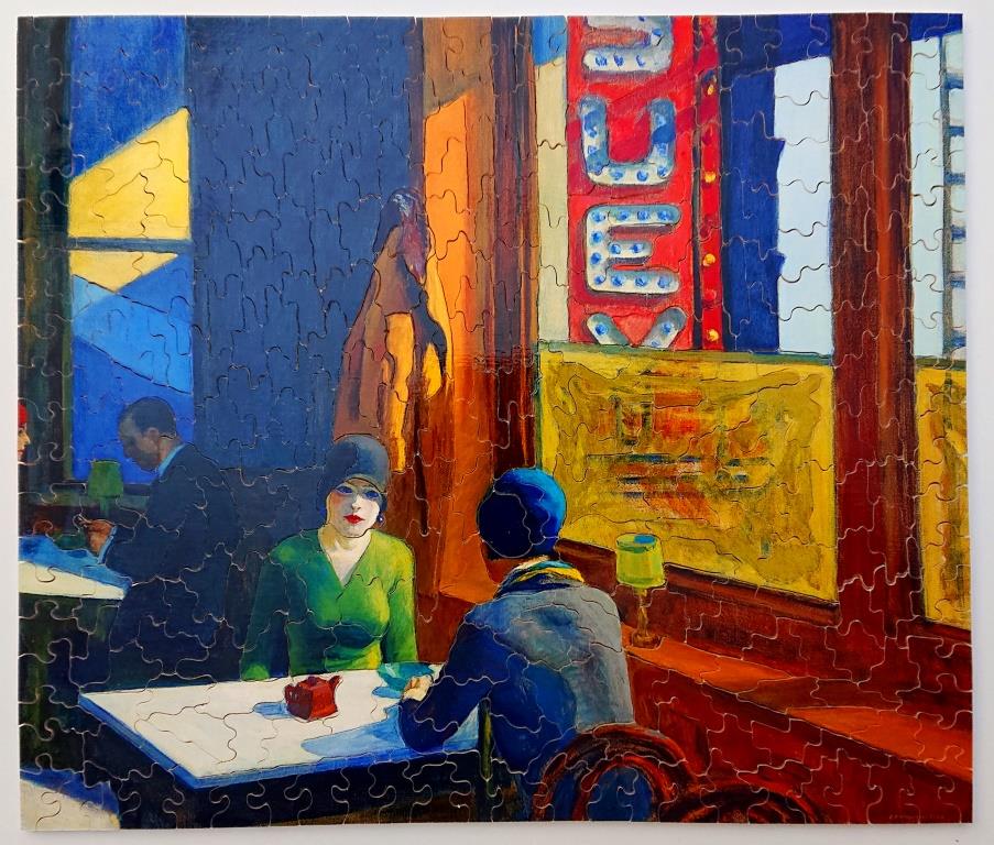 Puzzle Michele Wilson - Edward Hopper - Chop Suey - 350 pieces