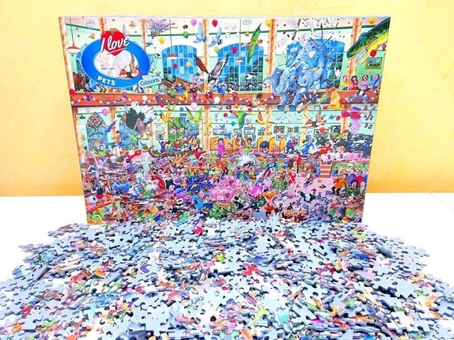Gibsons Puzzle - I Love Pets - 1000 pieces