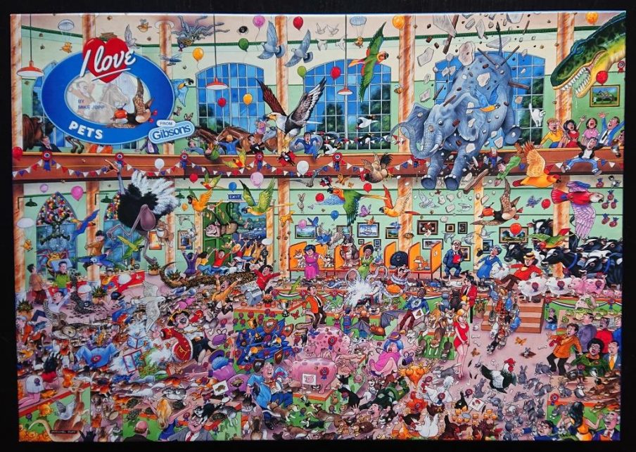 Gibsons Puzzle - I Love Pets - 1000 pieces