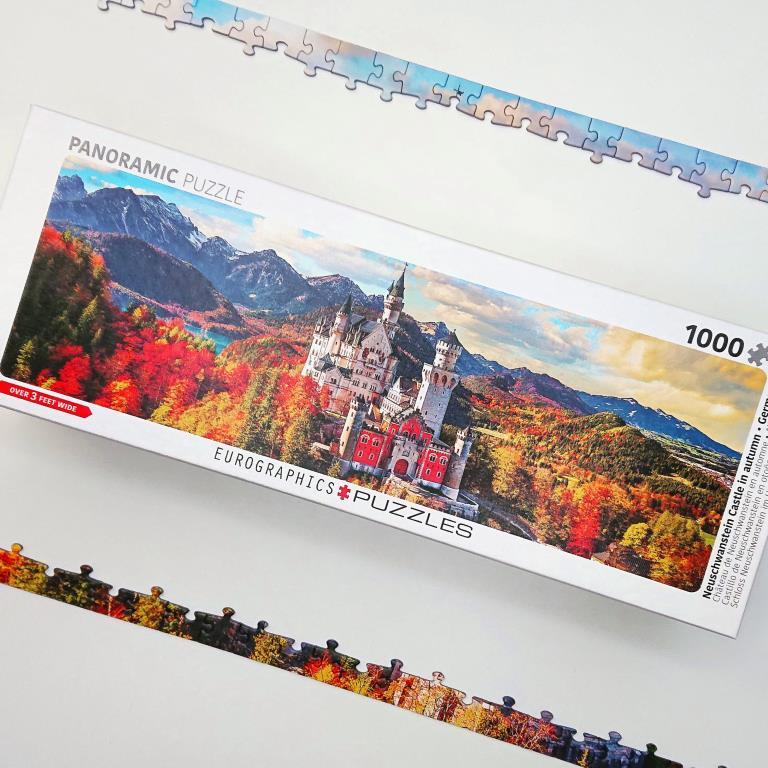 Eurographics Puzzle - Neuschwanstein Castle in Autumn, Germany