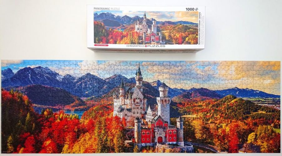 Eurographics Puzzle - Neuschwanstein Castle in Autumn, Germany