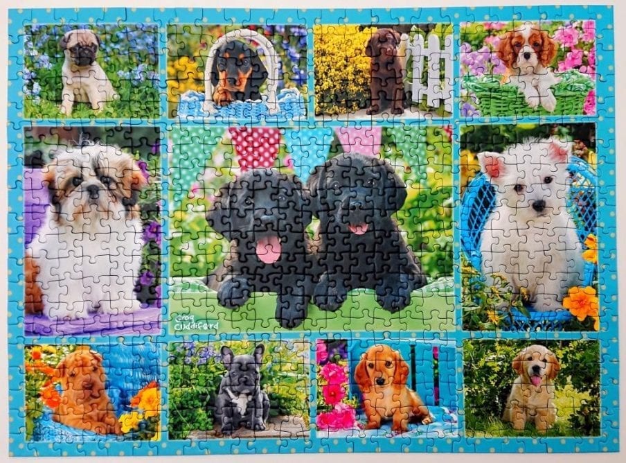 Ravensburger Puzzle - Puppy Love - 500 pieces