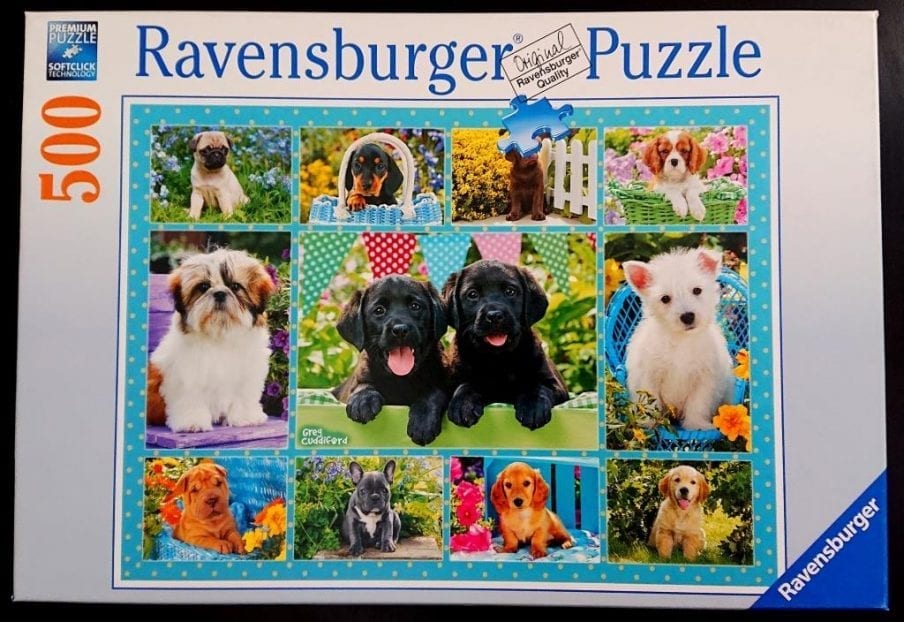 Ravensburger Puzzle - Puppy Love - 500 pieces