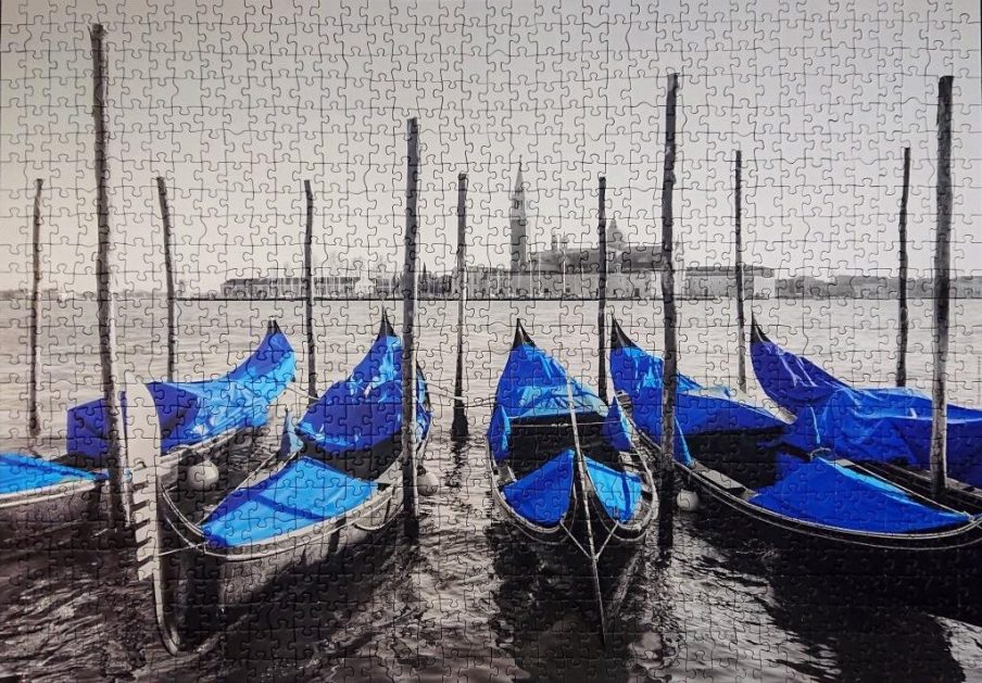 Educa Puzzle - Gondolas en Venecia - 1000 pieces