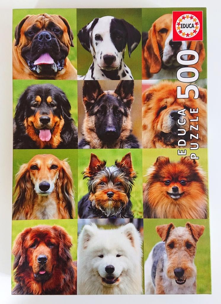 Educa Puzzle - 17963 - Collage de Perros - 500 piezas