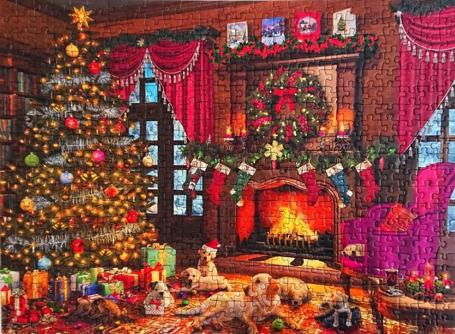 Ravensburger Puzzle - 14707 - Cuddle Christmas - 500 pieces