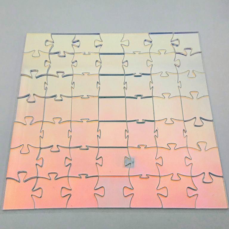 Waves Iridiscent Puzzle - 49 pieces