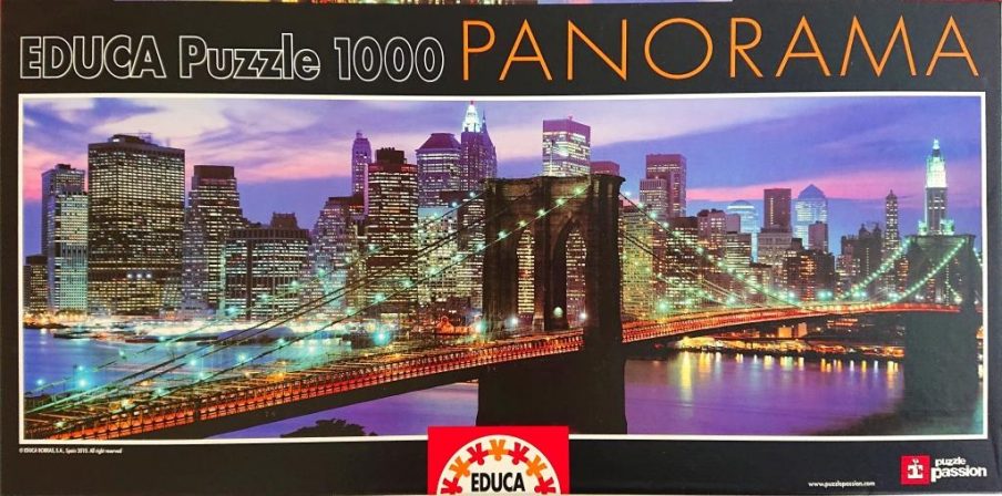 Educa Puzzle - 14456 - Puente de Brooklyn, Nueva York - 1000 piezas