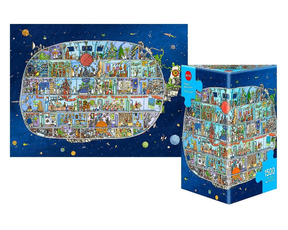 Space Puzzles - Heye - Spaceship - 1500 pieces