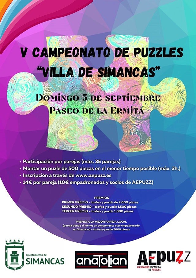 V Campeonato de Puzzles Villa de Simancas