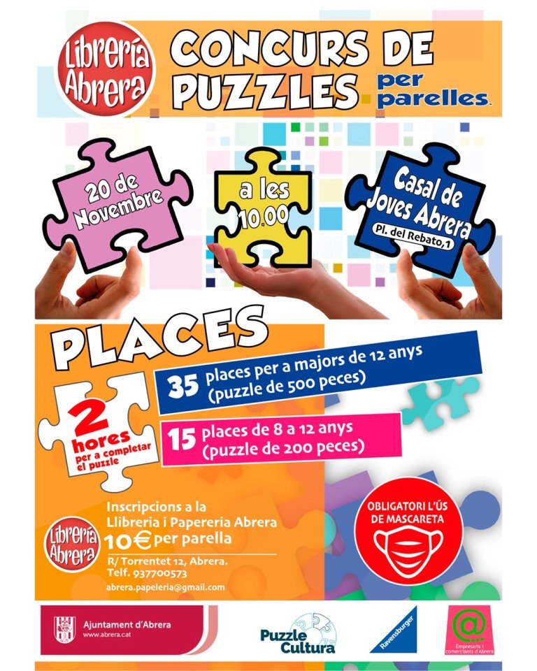 Concurso de Puzzles Libreria Abrera