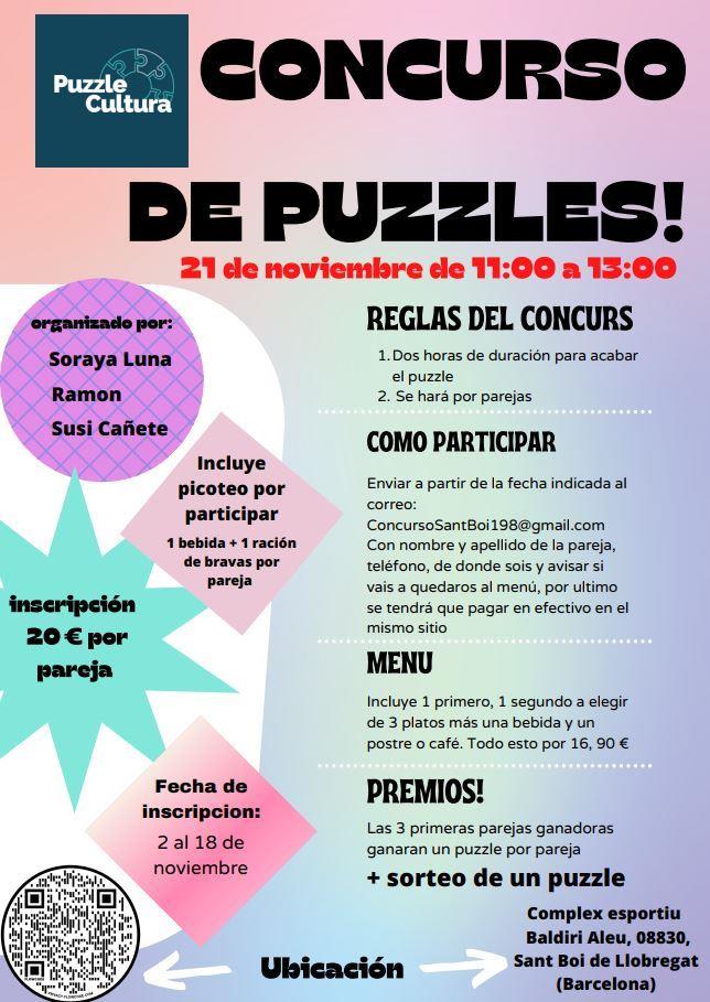 Concurso de Puzzles en Sant Boi