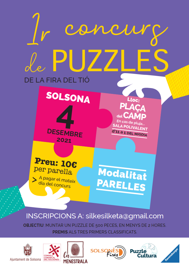 1r Concurs de Puzzles de la Fira del Tio