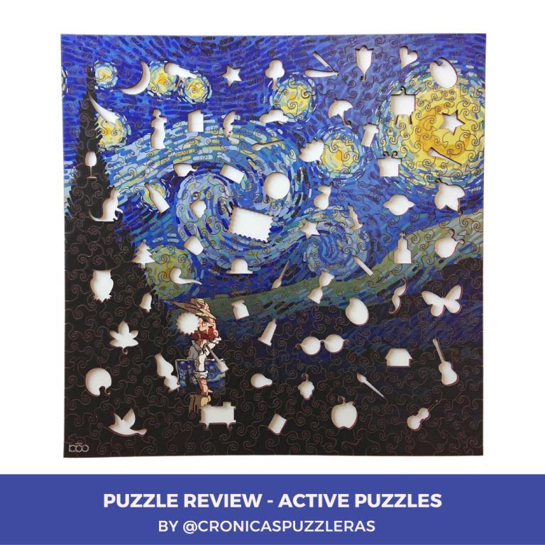 Active Puzzles Review - Starry Night