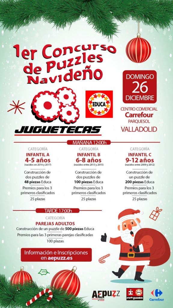 1er Concurso de Puzzles Navideño Juguetecas