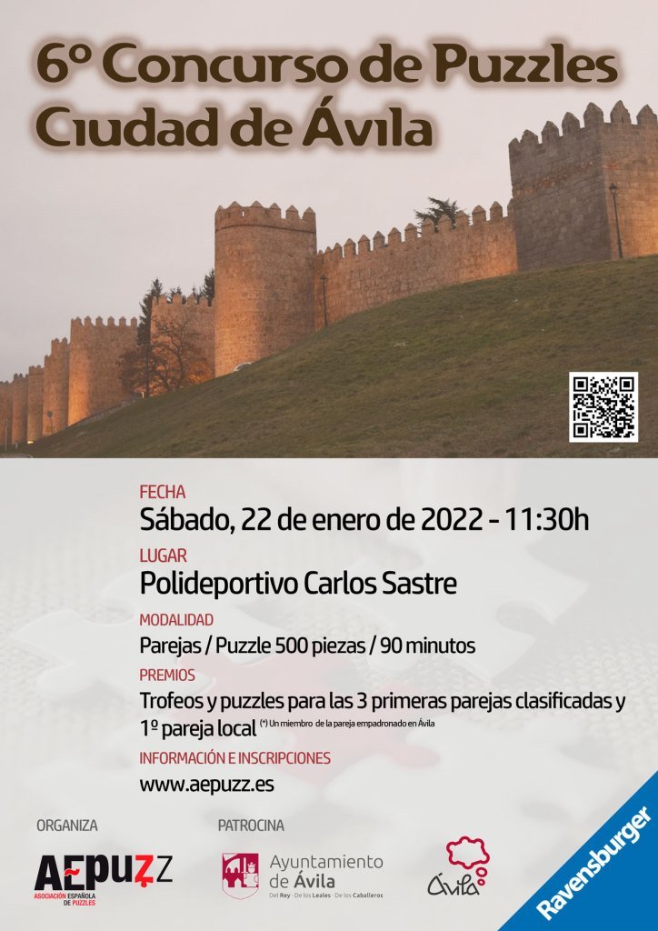 6º Concurso de Puzzles Ciudad de Avila