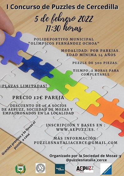 I Concurso de Puzzles de Cercedilla