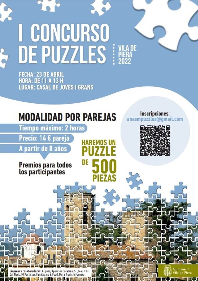 I Concurso de Puzzles de Piera