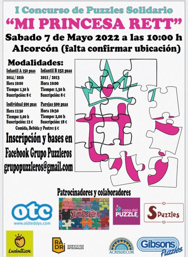 I Concurso Solidario Mi Princesa Rett