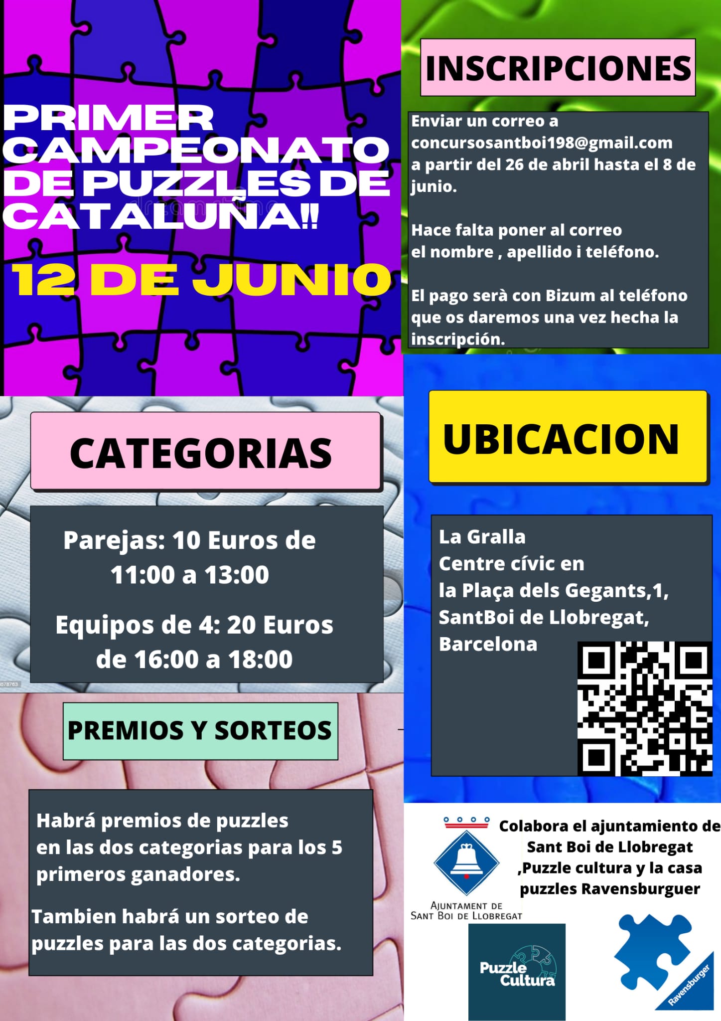 Primer Campeonato de Puzzles de Cataluña