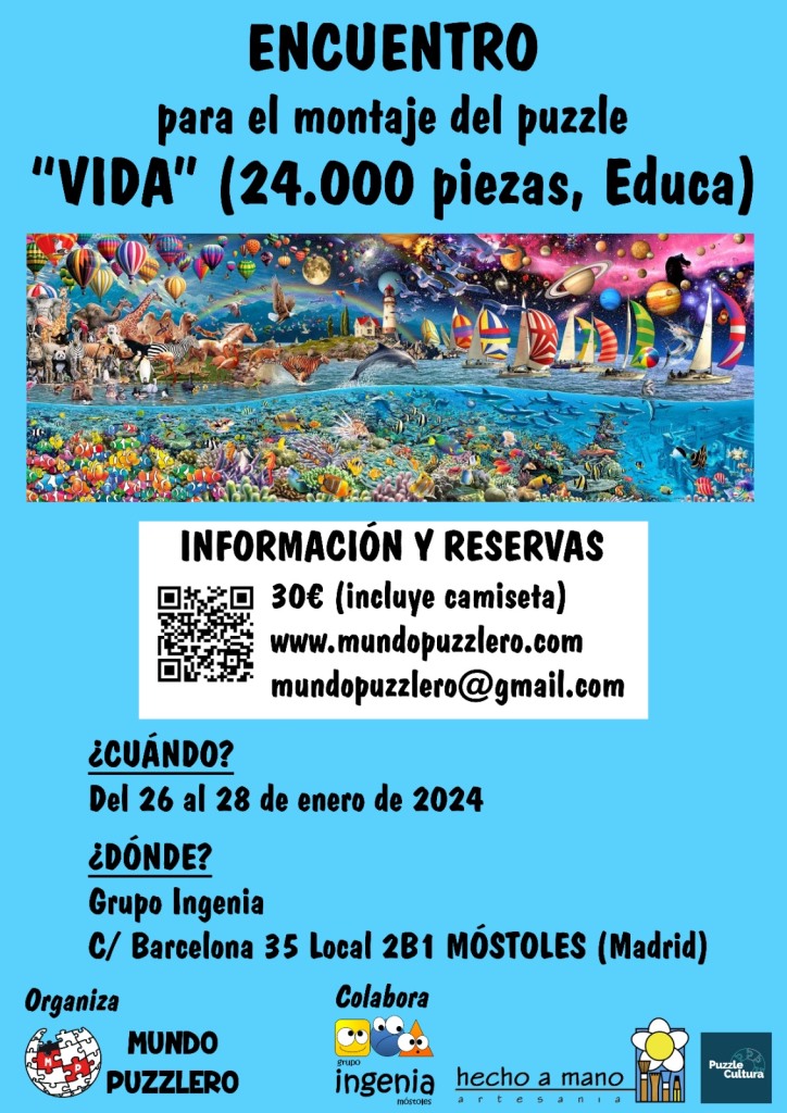 Encuentro Puzzle Vida 24.000 piezas