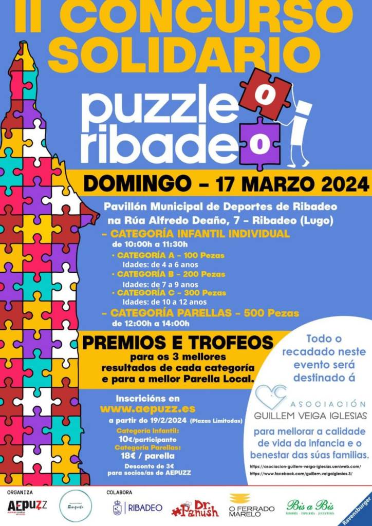 II Concurso Solidario Puzzleo Ribadeo