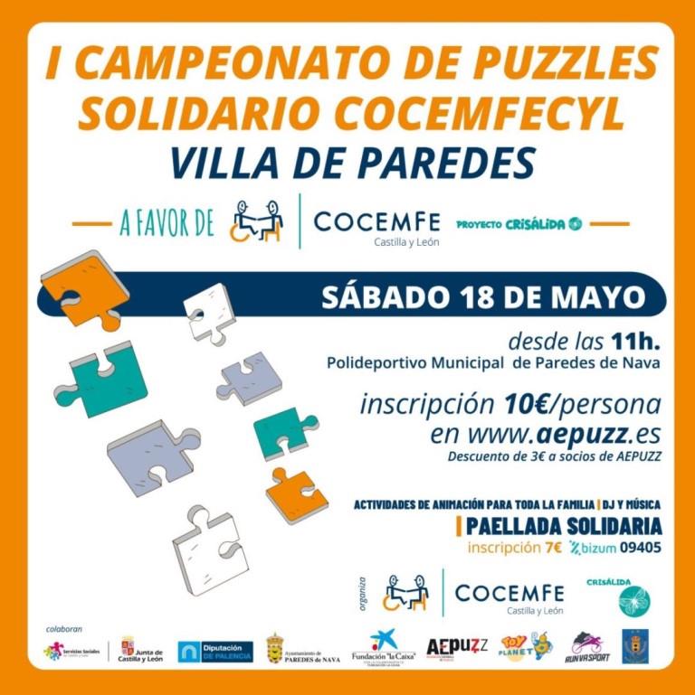I Campeonato de Puzzes Solidario Cocemfe CYL Villa de Paredes