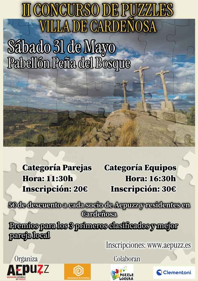 II Concurso de Puzzles Villa de Cardeñosa